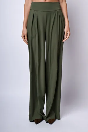 Nuna Lie Pantaloni palazzo con pieghe