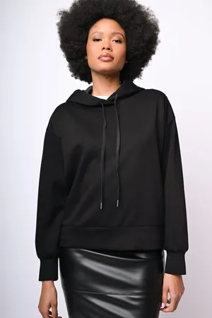 Nuna Lie Felpa loose-fit con cappuccio