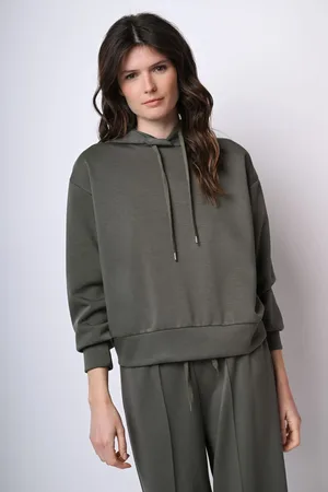 Nuna Lie Felpa loose-fit con cappuccio