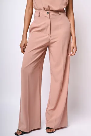 Nuna Lie Pantaloni palazzo con vita elasticizzata