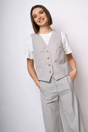 Nuna Lie Gilet con retro in raso