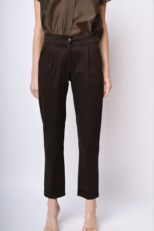 Nuna Lie Pantaloni chino con risvolto