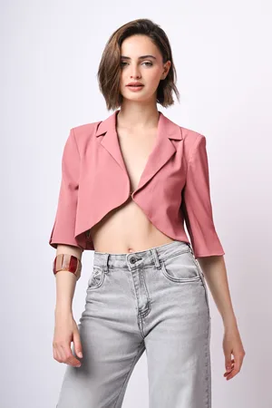 Nuna Lie Blazer crop con gancetto