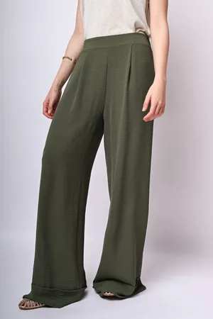 Nuna Lie Pantaloni palazzo con pieghe