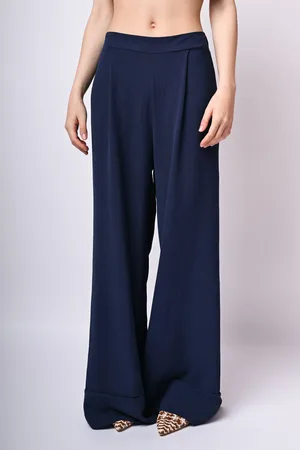 Nuna Lie Pantaloni palazzo con pieghe
