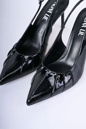 Nuna Lie Décolleté slingback con nervature