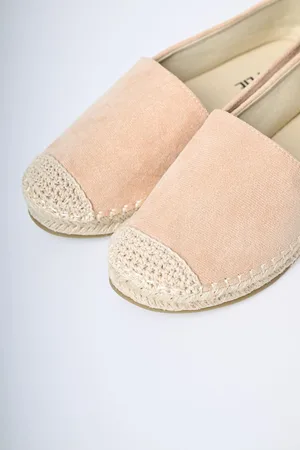 Nuna Lie Espadrillas flat in velour