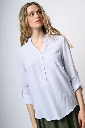 Nuna Lie Camicia in viscosa con taschino
