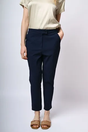 Nuna Lie Pantaloni a gamba dritta misto viscosa