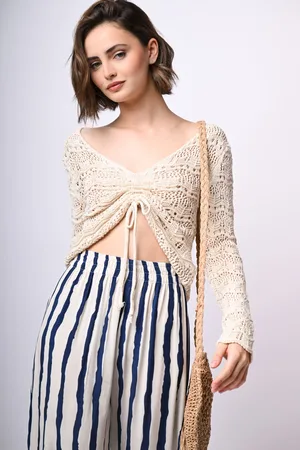 Nuna Lie Top crochet con coulisse