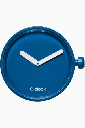 O bag Meccanismo tone on tone blu Capri O clock