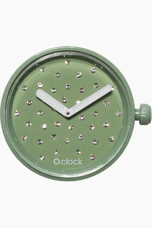 O bag Meccanismo crystal salvia O clock