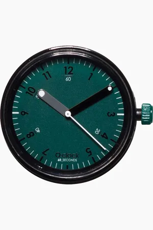 O bag Meccanismo seconds verde O Clock