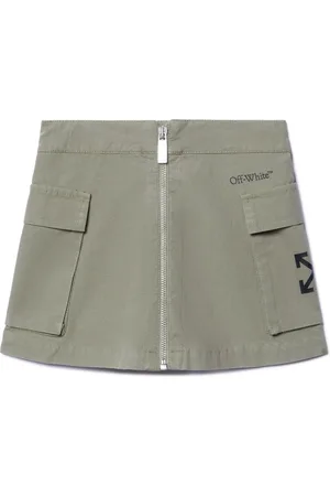 OFF-WHITE Bookish Cargo Skirt - Kids Abbigliamento Bambina 10