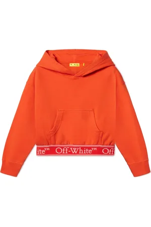 OFF-WHITE Bookish Logo Band Hoodie - Kids Abbigliamento Bambina 10