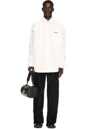 OFF-WHITE Diagonal Outline Overshirt - Male Camicie 46