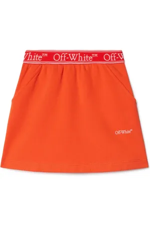 OFF-WHITE Bookish Logo Band Sweat Skirt - Kids Abbigliamento Bambina 12