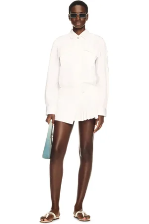 OFF-WHITE Savana Poplin Mini Dress - Female Abiti 38