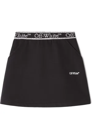 OFF-WHITE Bookish Logo Band Sweat Skirt - Kids Abbigliamento Bambina 10