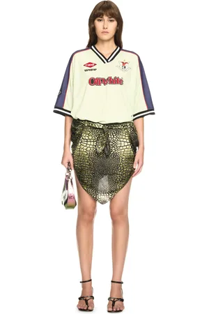 OFF-WHITE Crocodile Bandana Skirt - Female Gonne 40