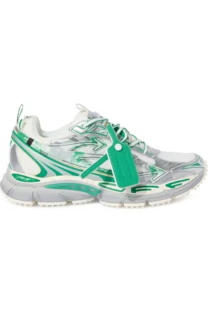 OFF-WHITE Silver/turquoise Be Right Back - Men Sneakers 38