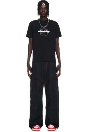 OFF-WHITE Flock Arrow Slim S/s Tee - Male T-shirts Xs