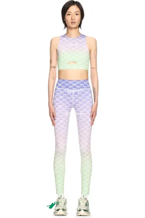 OFF-WHITE Double Arrows Aop Cutout Bra - Female Top E Bra L