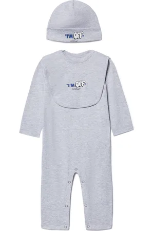 OFF-WHITE Quote Logo 3-piece Set - Kids Neonato 18