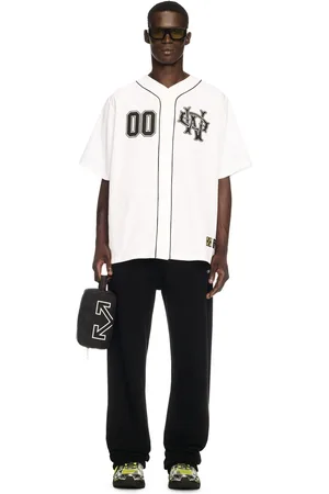 OFF-WHITE 00 Baseball Shirt - Male Camicie 44