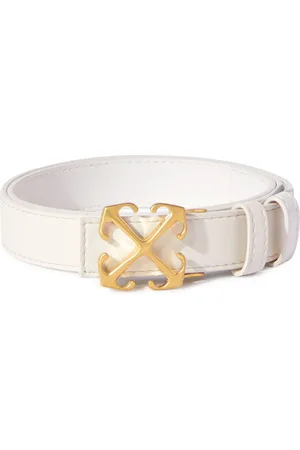 OFF-WHITE /gold Arrow Belt 25 - Female Cinture 75