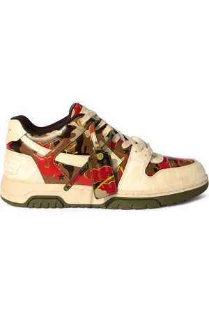 OFF-WHITE Beige/camo Out Of Office - Men Sneakers 40