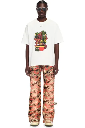 OFF-WHITE White Nana Arrow T-shirt - Male T-shirts L