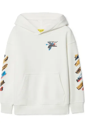 OFF-WHITE Paint Arrow Hoodie - Kids Abbigliamento Bambino 4