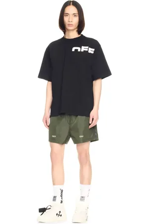 OFF-WHITE Off Stamp Swim Shorts - Male Costumi Xl