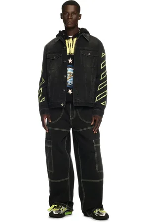 OFF-WHITE Irregular Cargo Jeans - Male Denim 30
