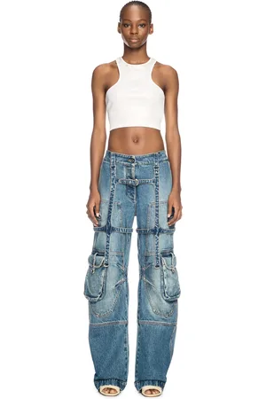 OFF-WHITE Silver Coated Rowing Top - Female T-shirt E Top 36