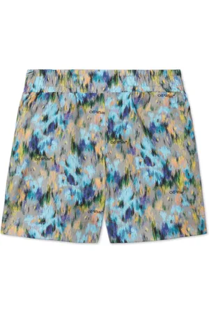OFF-WHITE Watercolor Shorts - Kids Abbigliamento Bambino 6