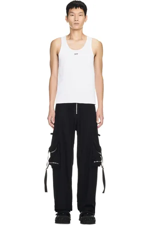 OFF-WHITE Off Stamp Rib Tanktop - Male T-shirts L