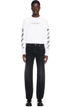 OFF-WHITE Vintage Arrow Tapered Jeans - Male Denim 29