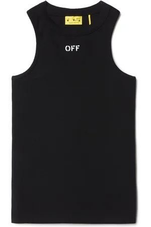 OFF-WHITE Stamp Ribbed Tank - Kids Abbigliamento Bambina 10