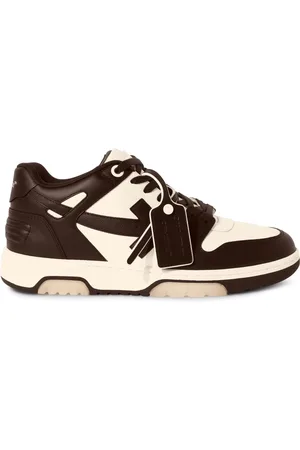 OFF-WHITE Chocolate/cream Out Of Office - Male Sneakers 39