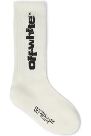 OFF-WHITE Type Logo Long Socks - Kids Accessori Bambino Ii