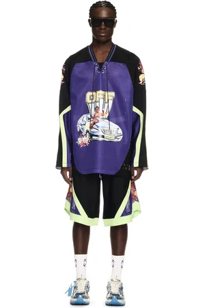 OFF-WHITE Car Fresco Hockey Shorts - Male Shorts M