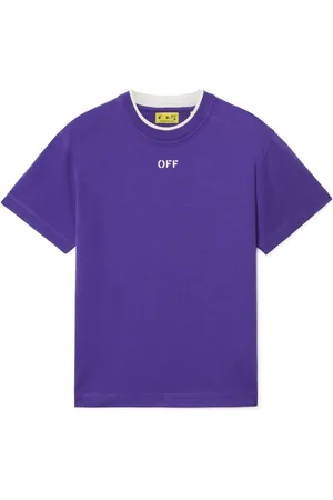 OFF-WHITE Bleached Stamp T-shirt - Kids Abbigliamento Bambina 10