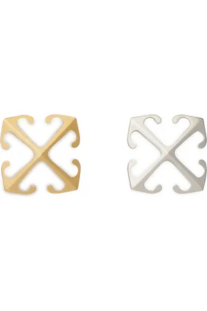 OFF-WHITE Bicolor Mini Arrow Earrings - Female Orecchini Qt