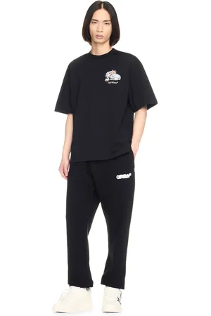 OFF-WHITE Spray Arrow Sweatpants - Men Pantaloni L