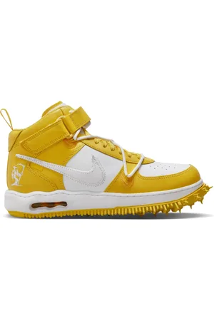 OFF-WHITE Nike Af1 Mid White And Varsity Maize C/o Off-whiteã¢ã¯â¸â - Sneakers 12