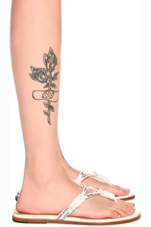 OFF-WHITE Sandali Bianchi Con Lacci - Female Sandali 37
