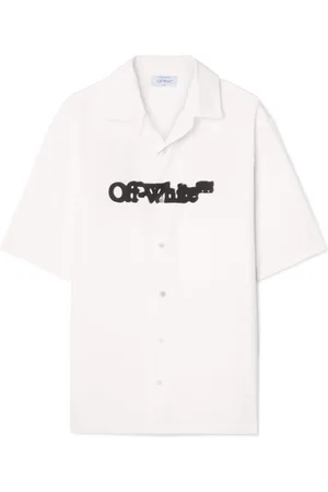 OFF-WHITE Spray Arrow Bowling Shirt - Male Camicie 46