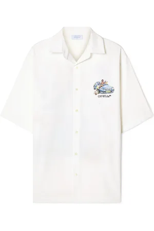 OFF-WHITE Fresco Arrow Bowling Shirt - Male Camicie 44